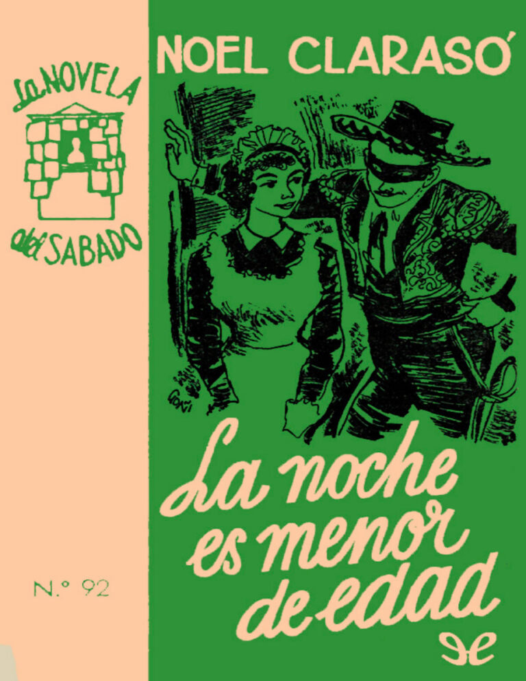 La noche es menor de edad Spanish Edition Noel Claraso Kitap Kapağı