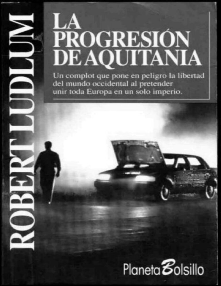 La progresion de Aquitania Spanish Robert Ludlum Kitap Kapağı