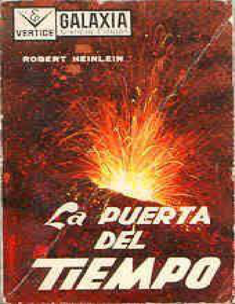 La puerta del tiempo Heinlein Robert A Kitap Kapağı