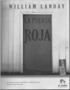 La puerta roja Spanish William Landay Kitap Kapağı