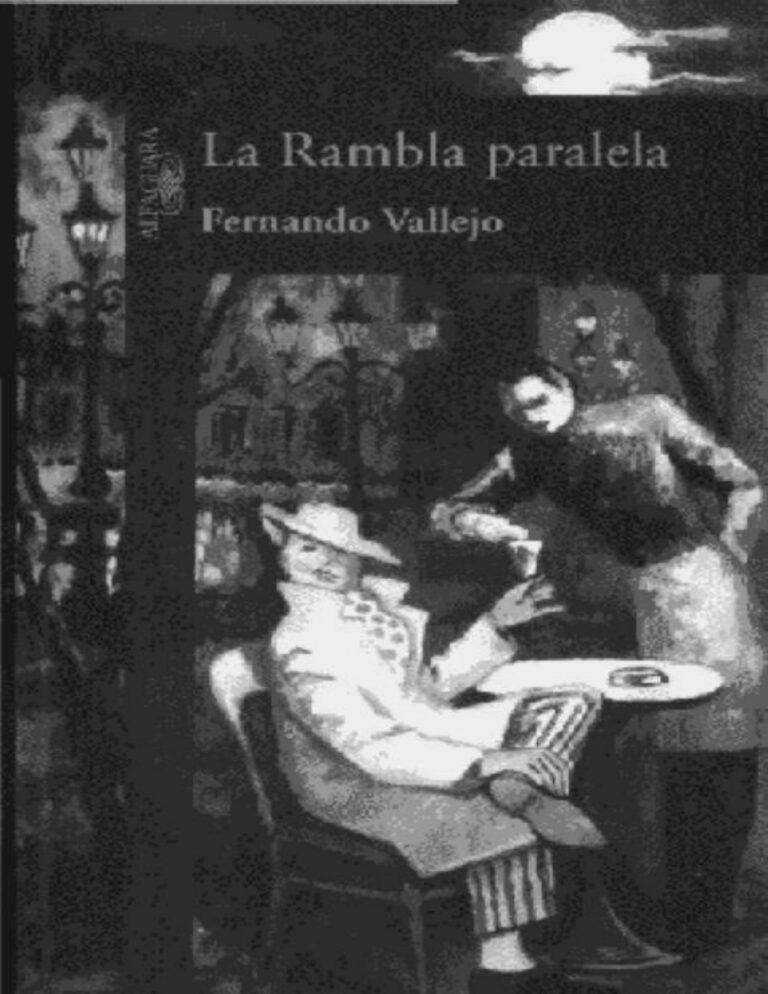 La rambla paralela Fernando Vallejo Kitap Kapağı