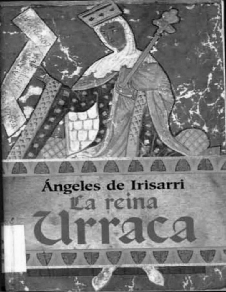 La reina Urraca Angeles Irisarri de Kitap Kapağı