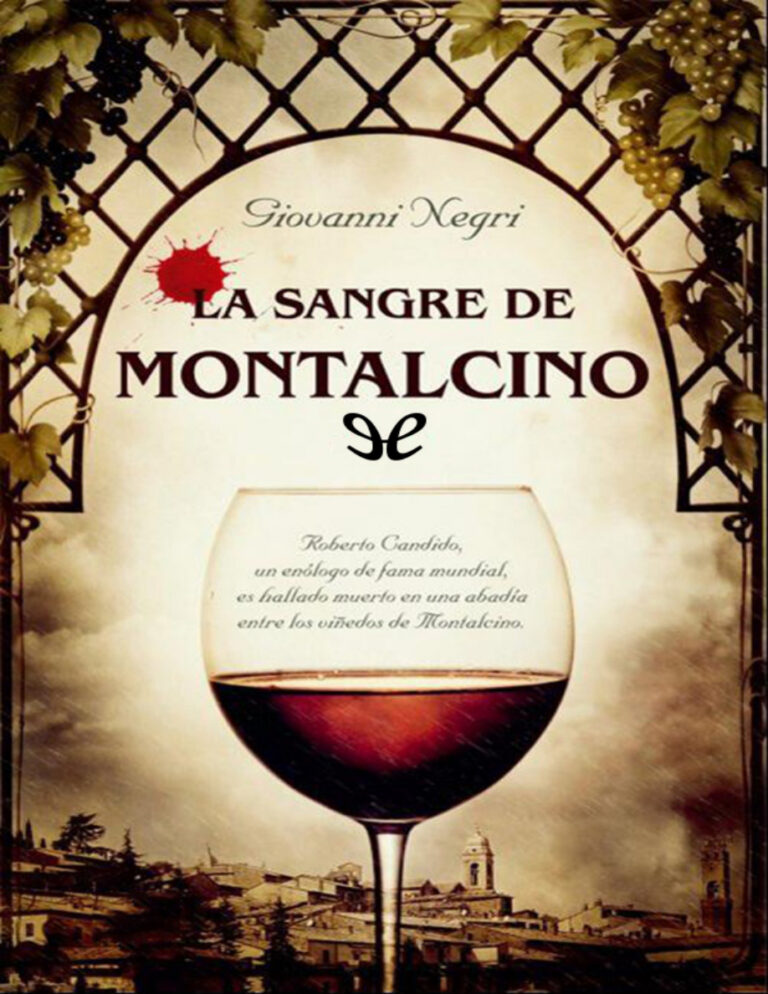 La sangre de Montalcino Giovanni Negri Kitap Kapağı