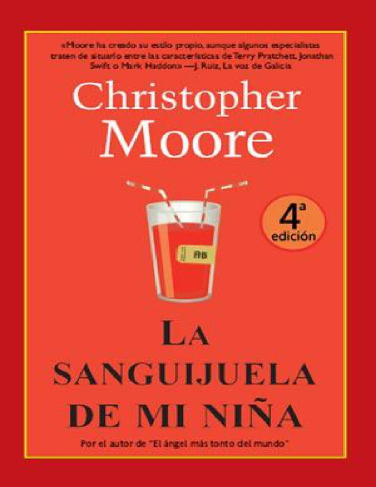 La sanguijuela de mi nina Spanish Edition Christopher Moore Kitap Kapağı