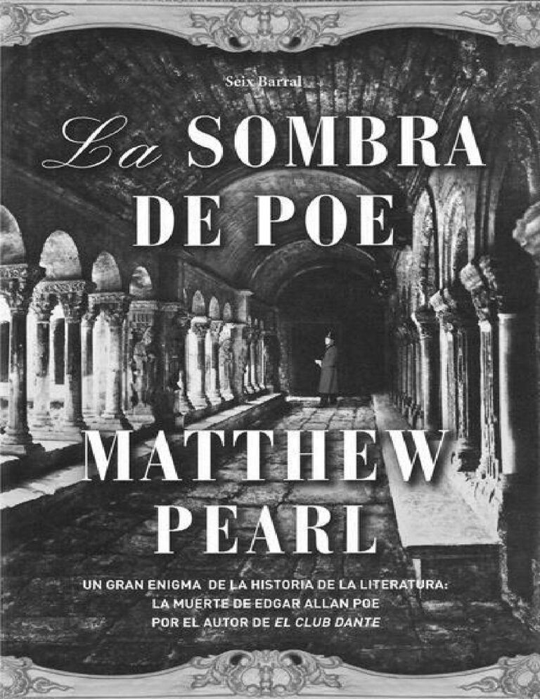 La sombra de Poe Matthew Pearl Kitap Kapağı