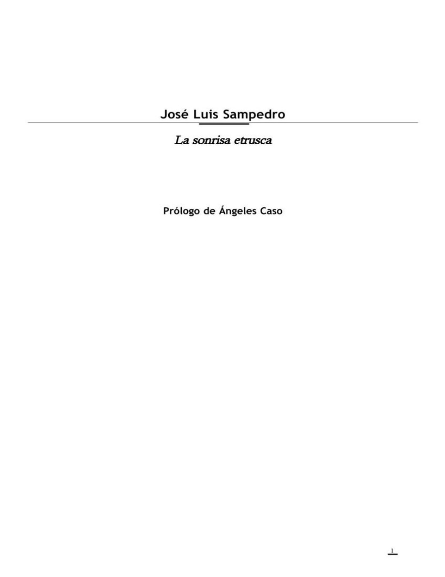 La sonrisa etrusca PDF Download