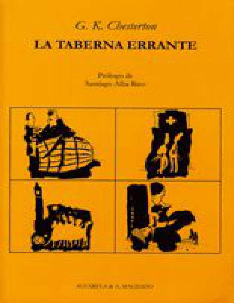 La taberna errante G K Chesterton Kitap Kapağı