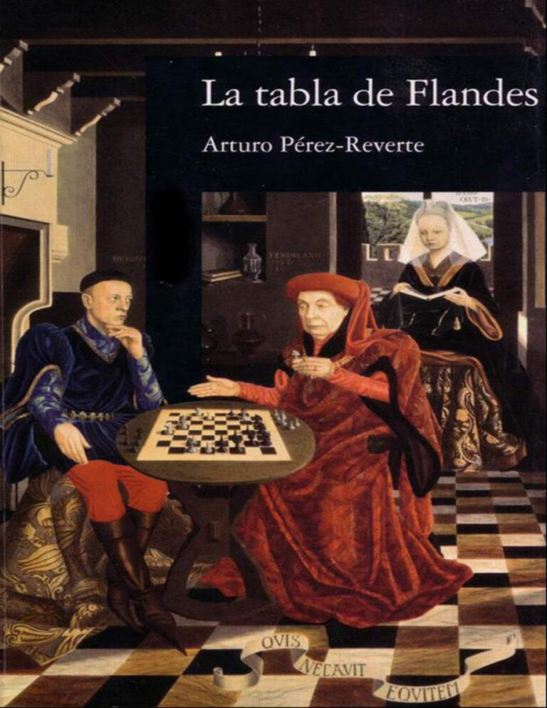 La tabla de Flandes Perez Reverte Arturo Kitap Kapağı
