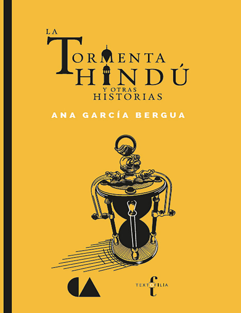 La tormenta hindu y otras historias Spanish Edition ana Garcia Bergua Kitap Kapağı