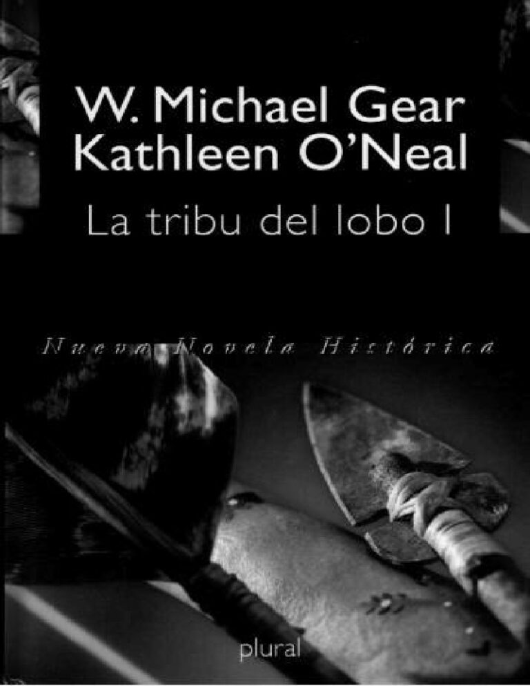 La tribu del lobo Michael Gear W Kitap Kapağı