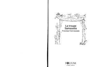 La troupe Samsonite Spanish Edition Francisco Font Acevedo Kitap Kapağı
