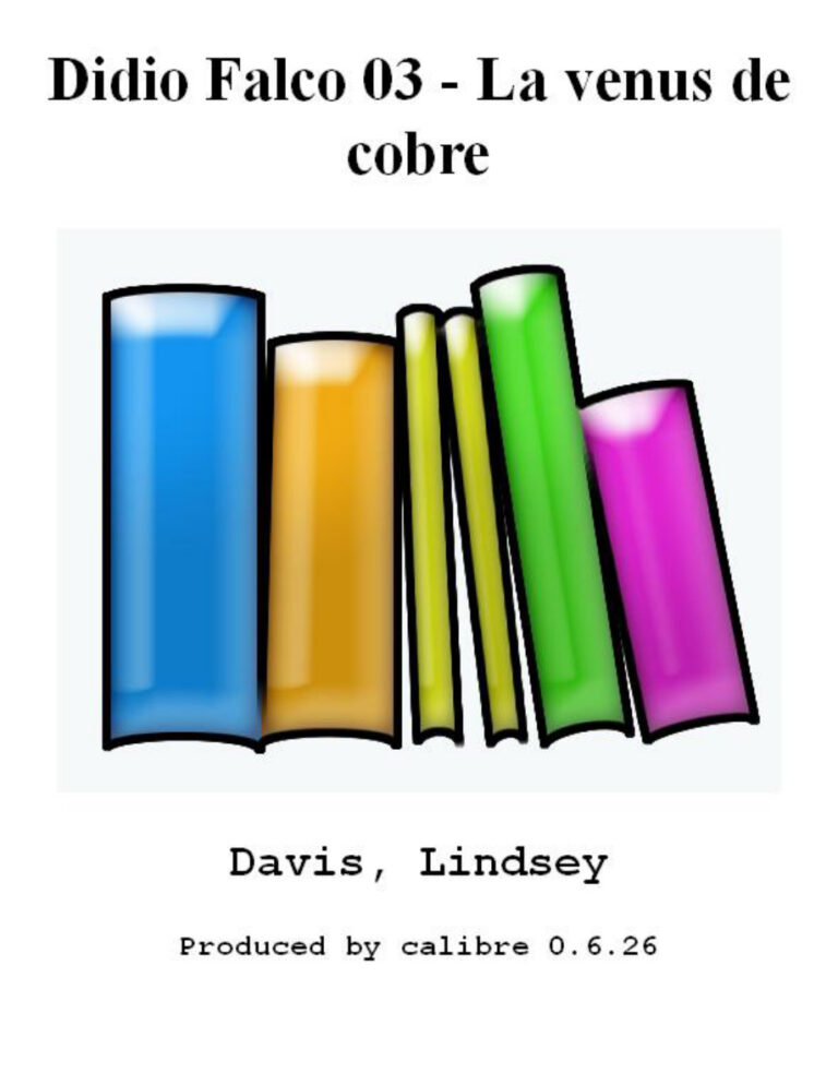 La venus de cobre Lindsey Davis Kitap Kapağı