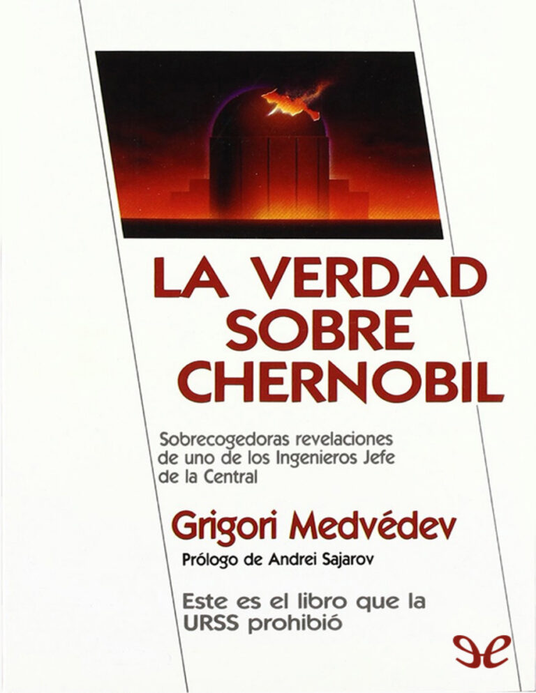 La verdad sobre Chernobil Grigori Medvedev Kitap Kapağı
