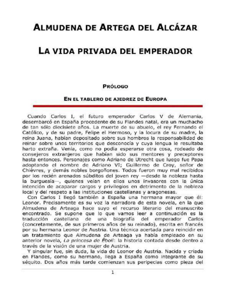 La vida privada del emperador Almudena Arteaga de Kitap Kapağı