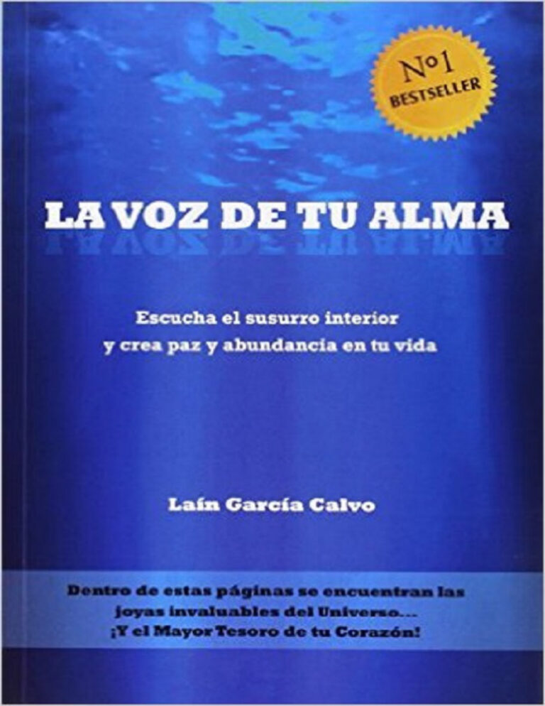 La voz de tu alma Lain Garcia Calvo Kitap Kapağı