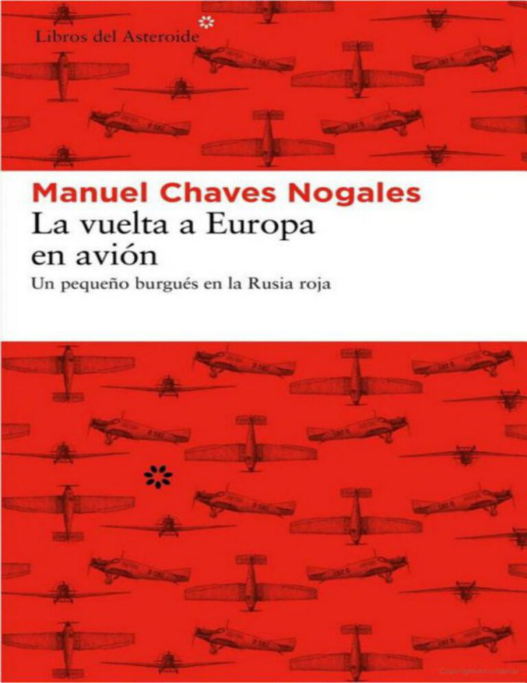 La vuelta a Europa en avion Chaves Nogales Manuel Kitap Kapağı