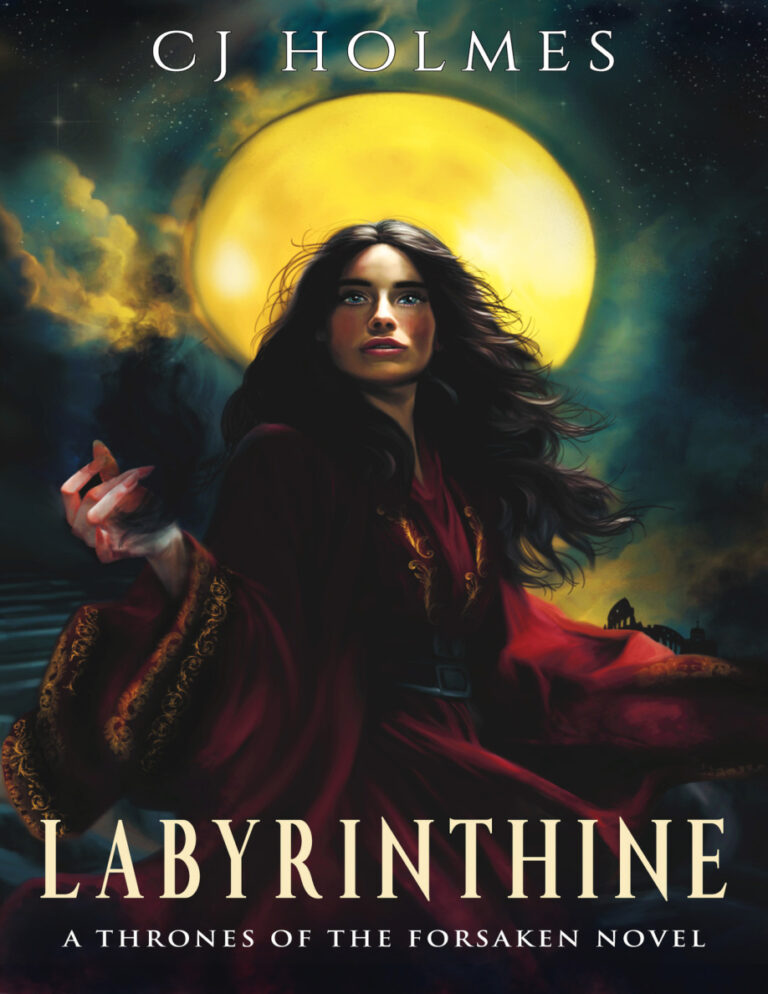 Labyrinthine CJ Holmes Kitap Kapağı