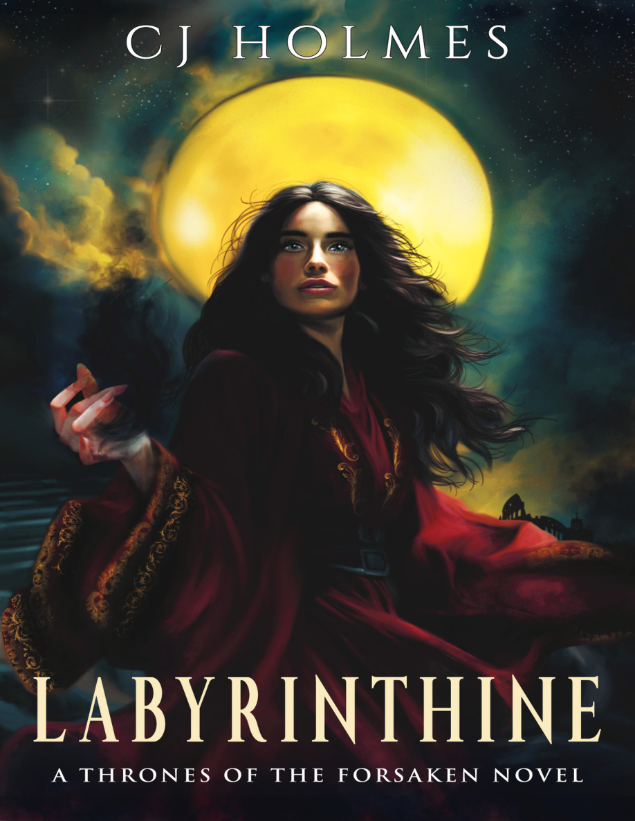 Labyrinthine CJ Holmes Kitap Kapağı
