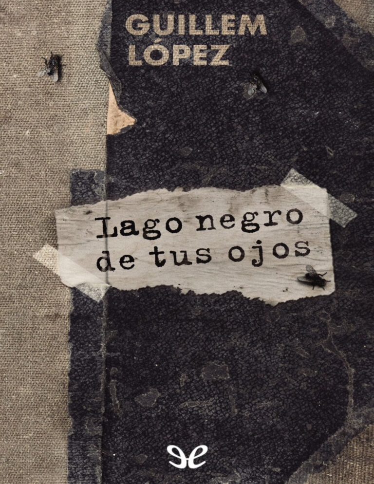 Lago negro de tus ojos Guillem Lopez i Arnal Kitap Kapağı