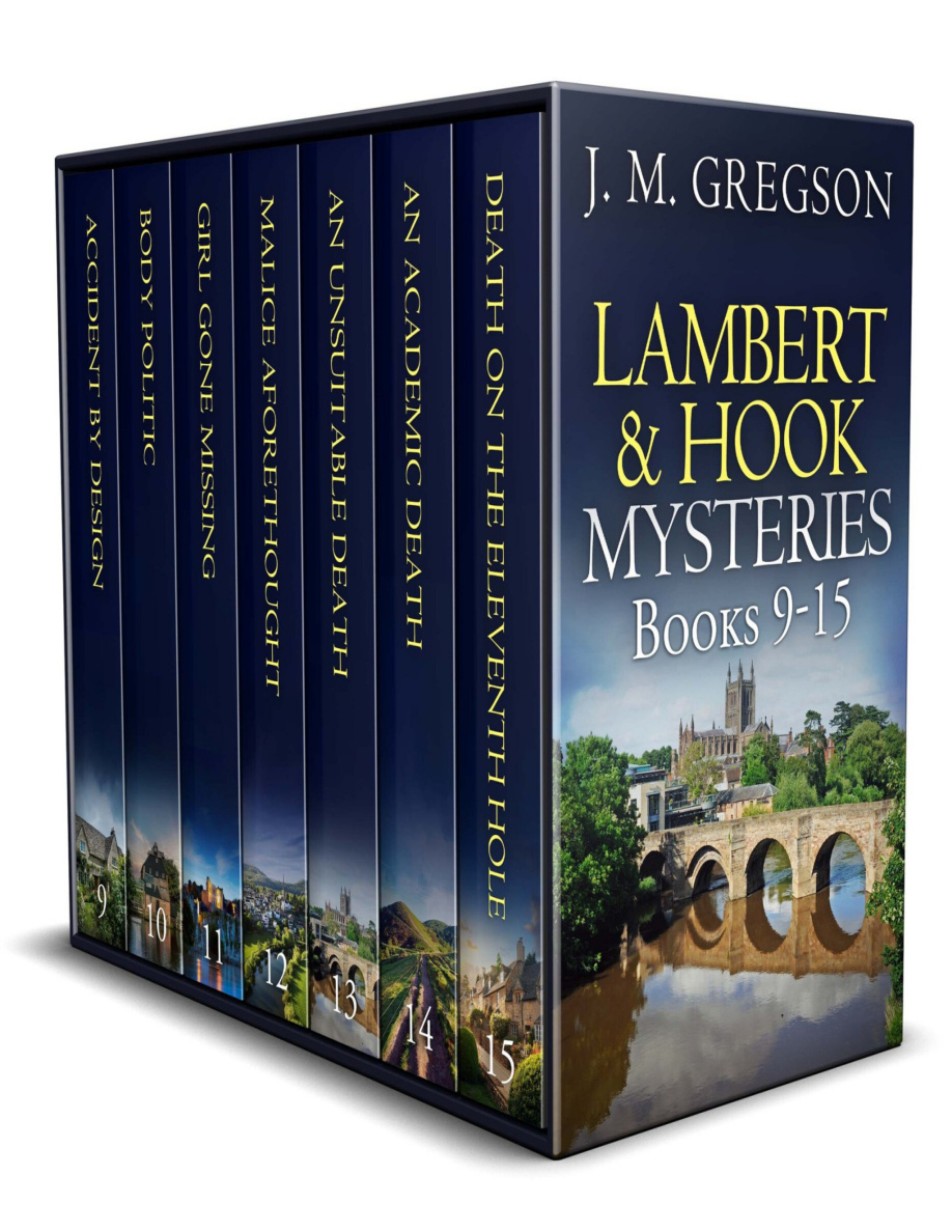 Lambert n Hook Mysteries Books 915 JM Gregson Kitap Kapağı
