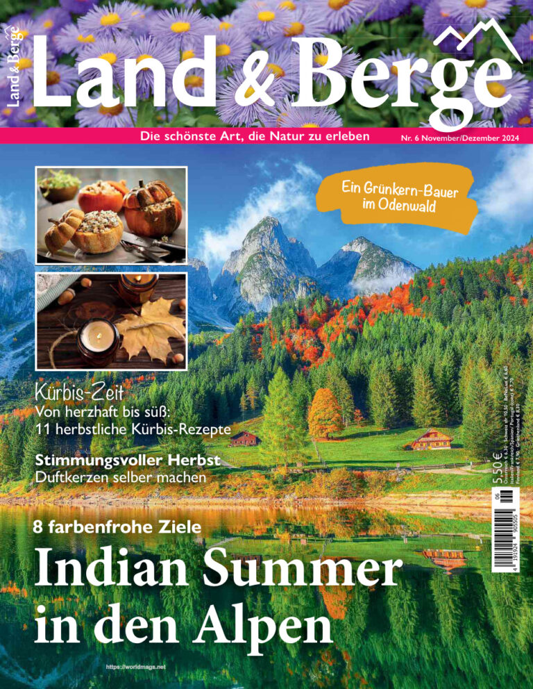 Land n Berge NovemberDezember 2024 GER Land n Berge Kitap Kapağı