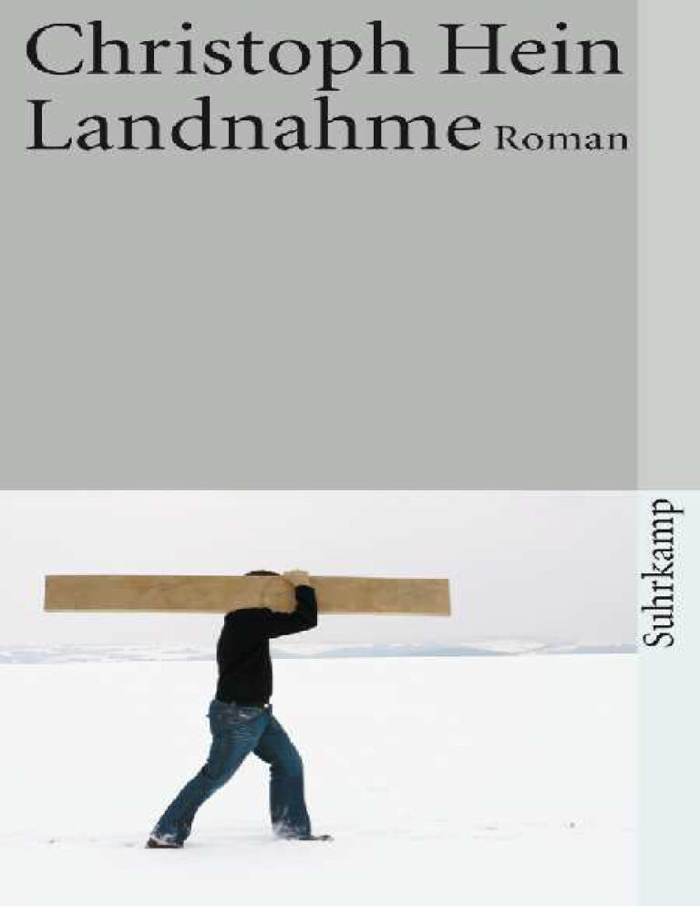 Landnahme German Edition Christoph Hein Kitap Kapağı