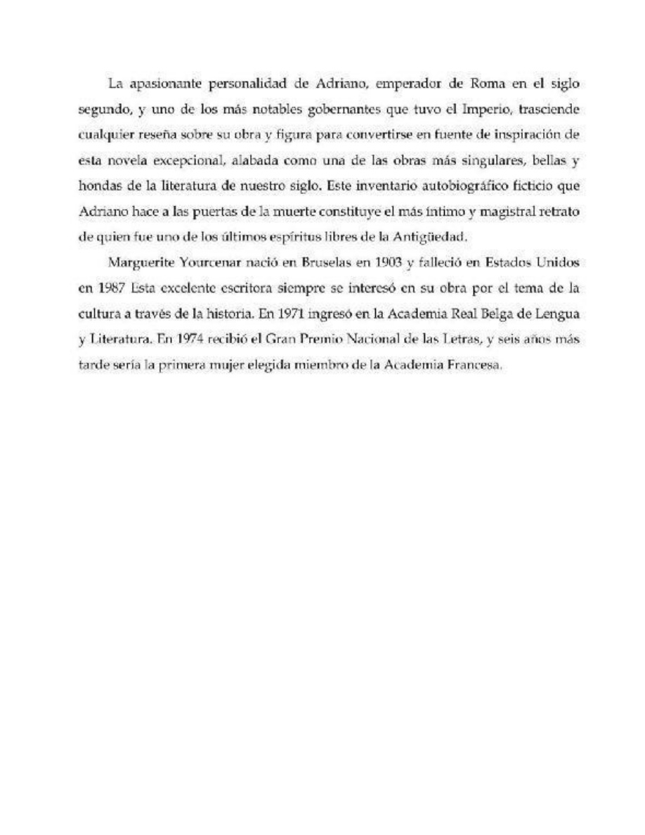 Las Memorias de Adriano PDF Download