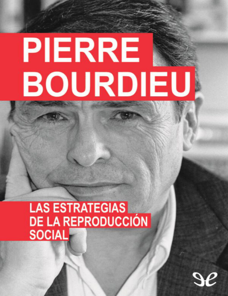Las estrategias de la reproduccion social Pierre Bourdieu Kitap Kapağı
