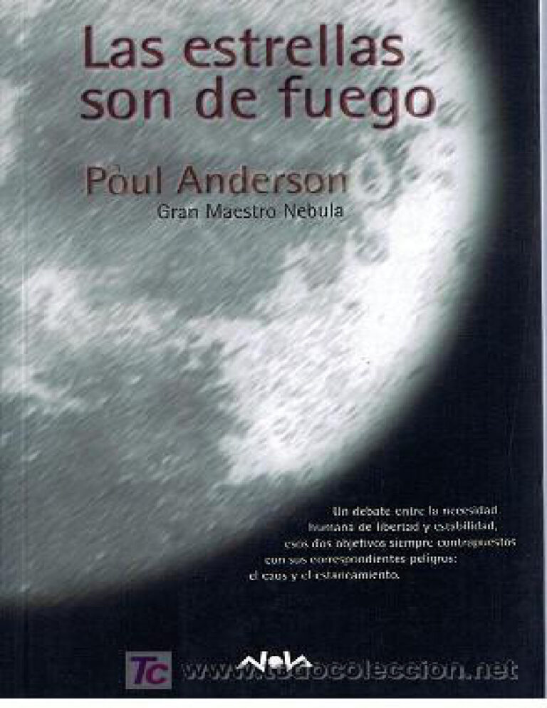 Las estrellas son de fuego Poul Anderson Kitap Kapağı