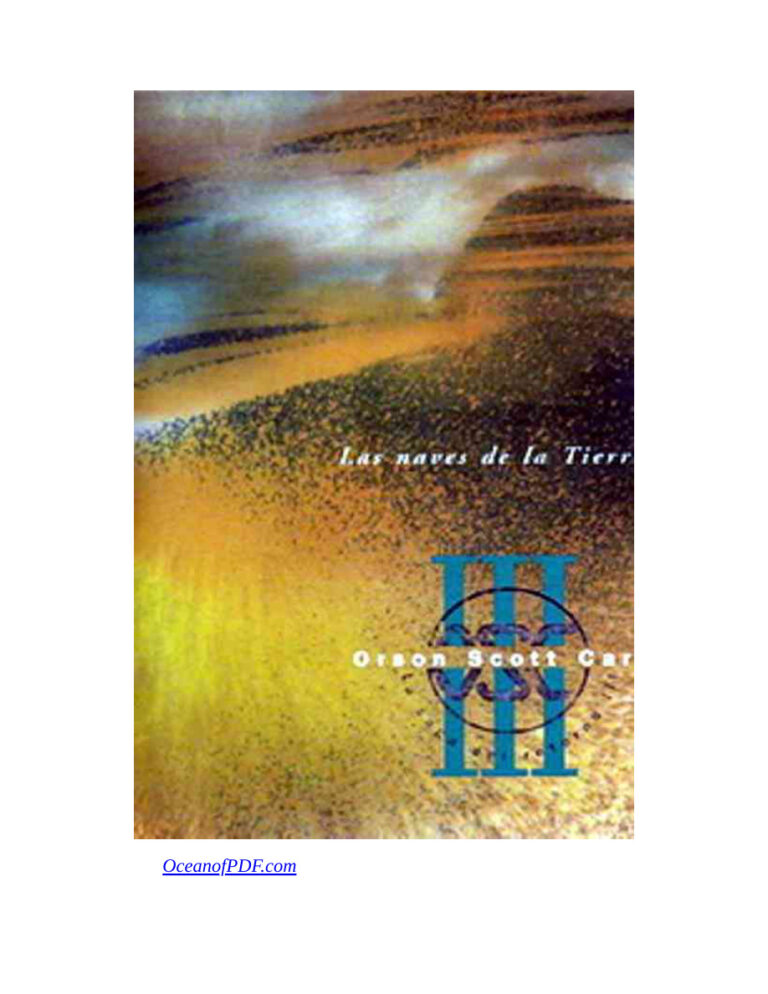 Las naves de la Tierra Card Orson Scott Kitap Kapağı