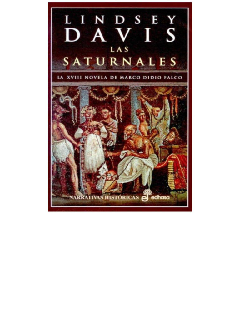 Las saturnales Davis Lindsey Kitap Kapağı