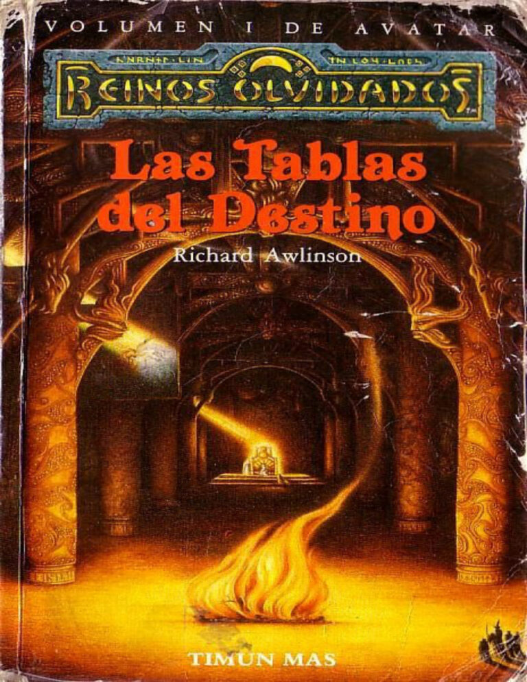 Las tablas del Destino Spanish Awlinson Richard Kitap Kapağı