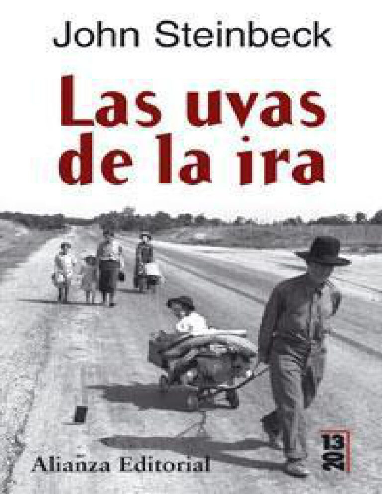 Las uvas de la ira John Steinbeck Kitap Kapağı