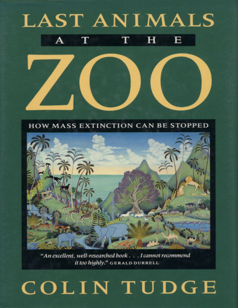 Last animal at the zoo Colin Tudge Kitap Kapağı