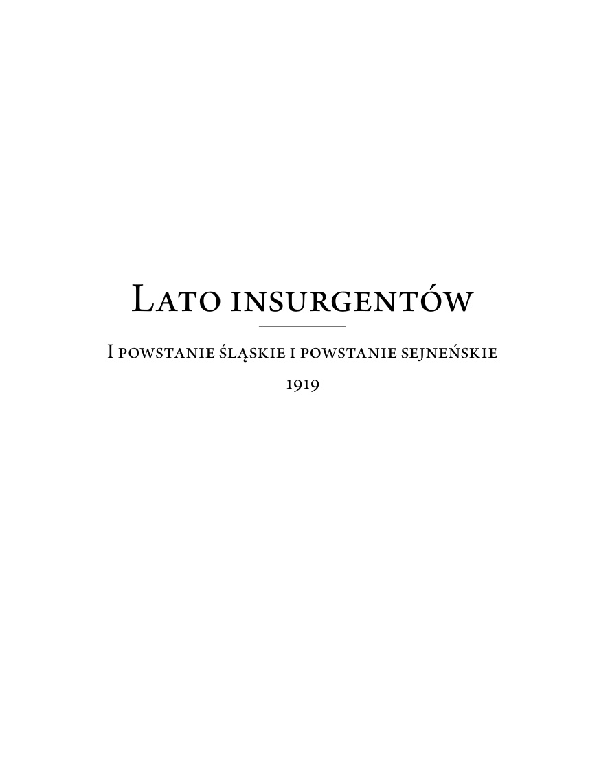 Lato insurgentów PDF Download