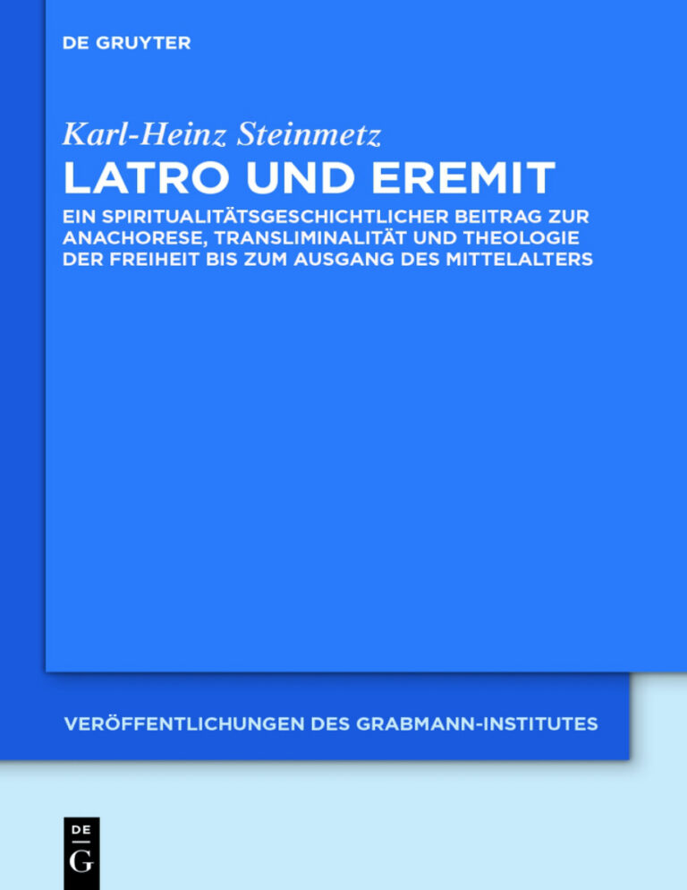 Latro und Eremit German Edition Karl Heinz Steinmetz Kitap Kapağı