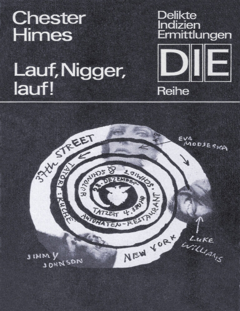 Lauf Nigger lauf German Edition Himes Chester Kitap Kapağı
