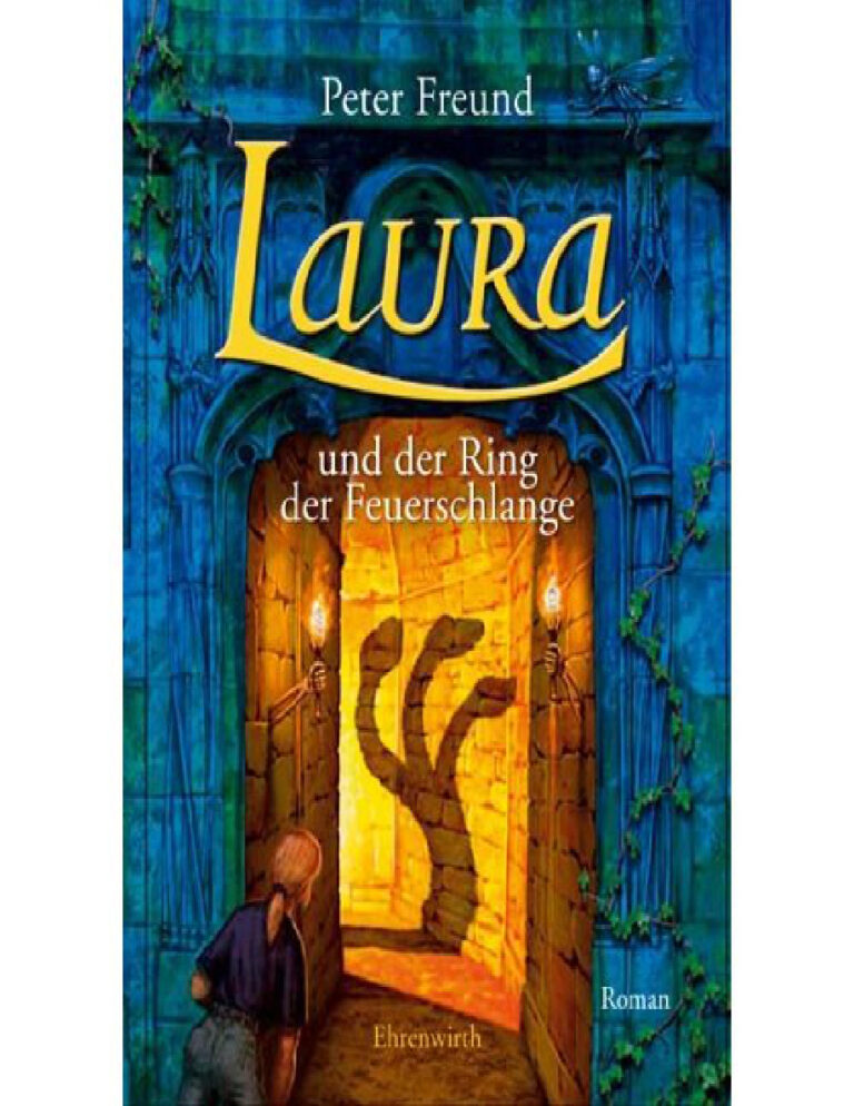 Laura und der Ring der Feuerschlange German Edition Peter Freund Kitap Kapağı
