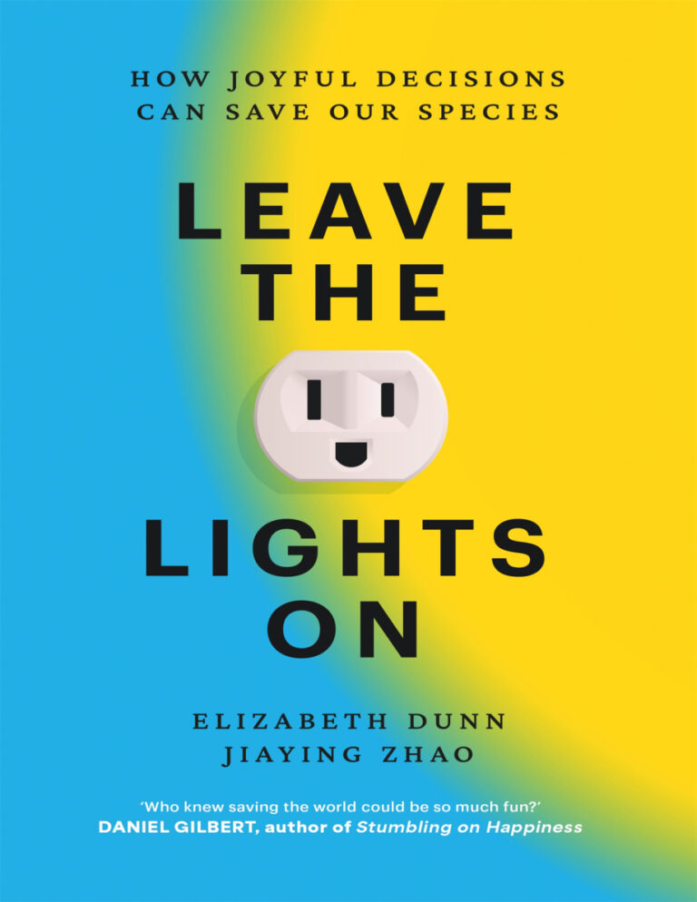Leave the Lights On Elizabeth Dunn Kitap Kapağı