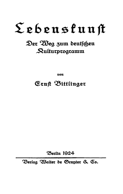 Lebenskunst German Edition Ernst Bittlinger Kitap Kapağı