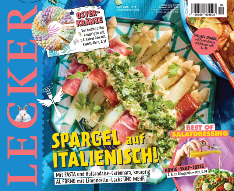 Lecker 14 Marz 2025 GER Lecker Kitap Kapağı