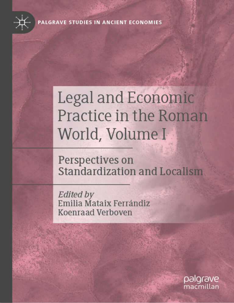 Legal Practice in Roman World v1 Emilia Mataix Ferrandiz Kitap Kapağı
