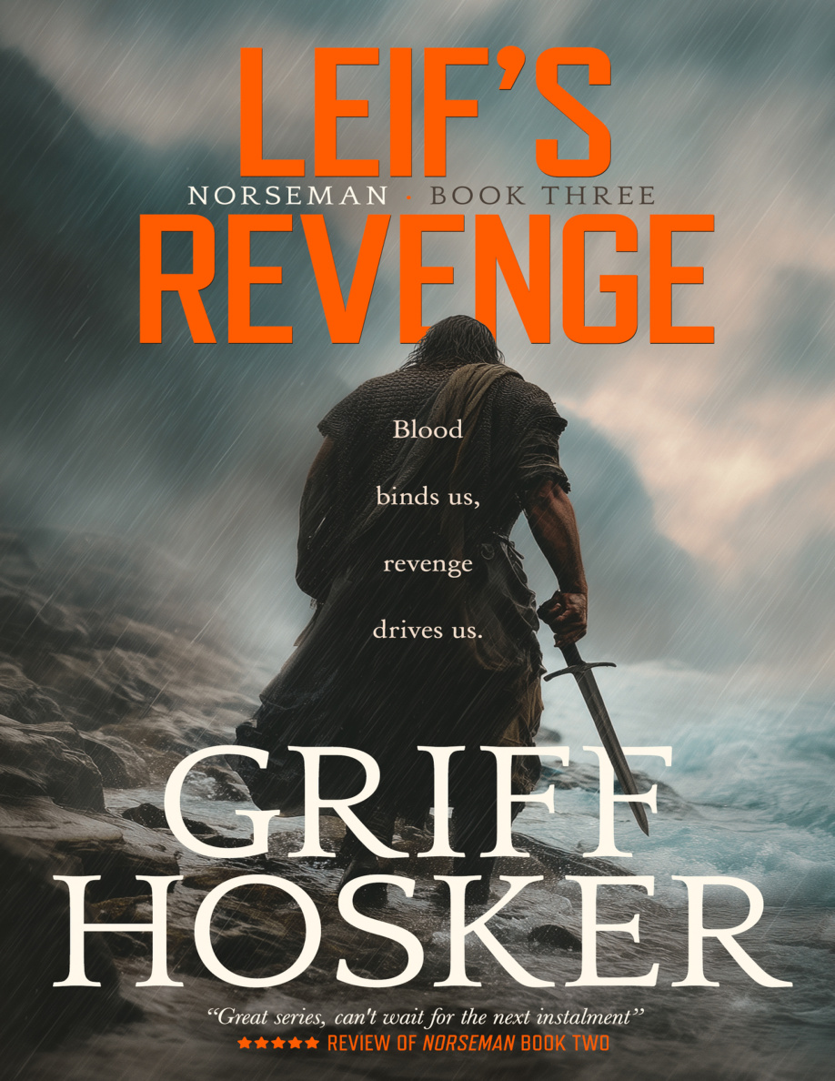 Leifs Revenge Griff Hosker Kitap Kapağı