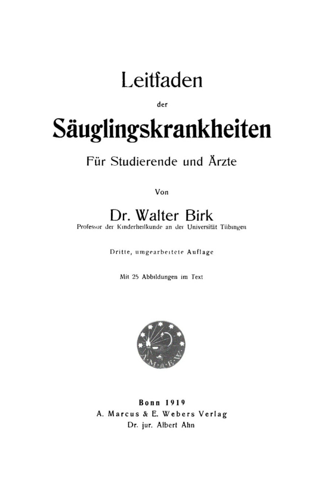 Leitfaden der Sauglingskrankheiten PDF Download