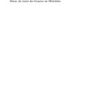 Lesarten der Schopfung German Edition Oliver Ramonat Kitap Kapağı
