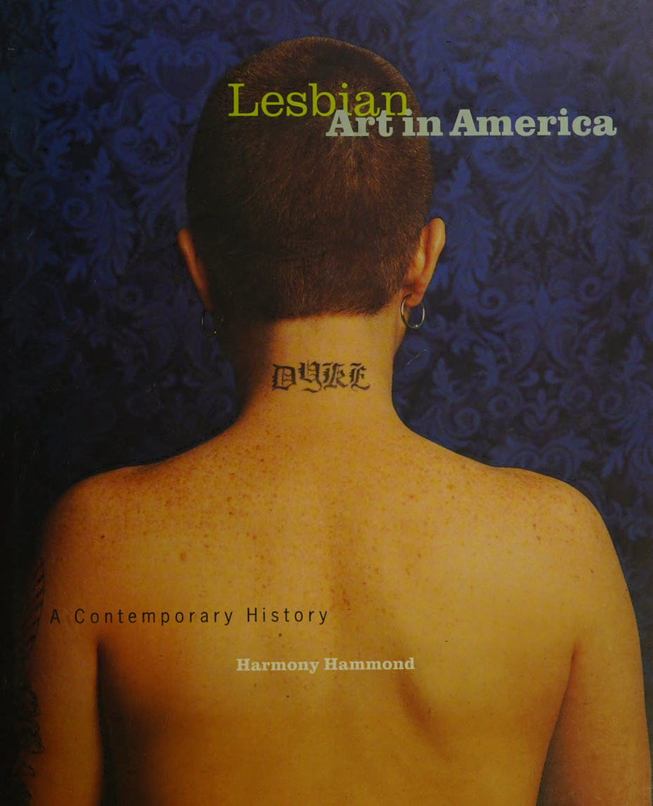 Lesbian art in america Harmony Hammond Kitap Kapağı