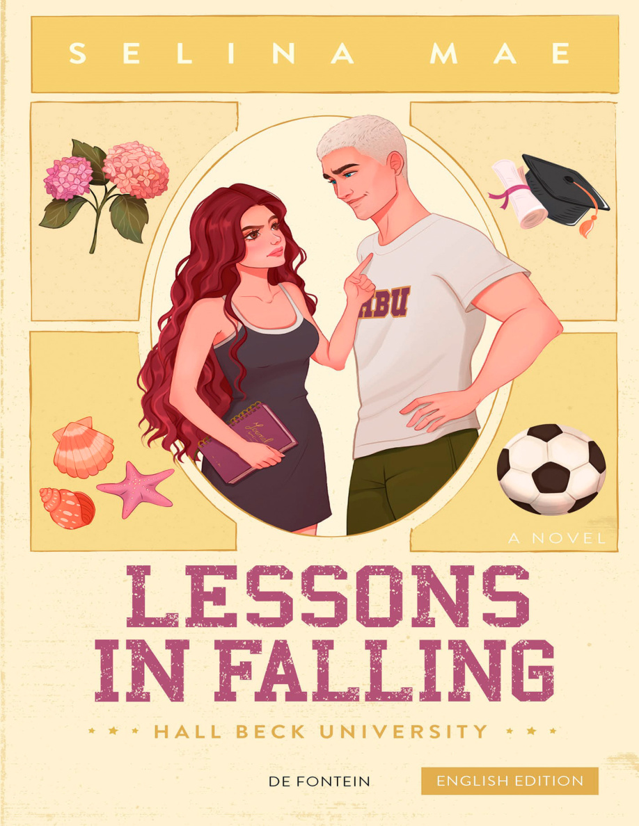 Lessons in falling Sellina Mae Kitap Kapağı
