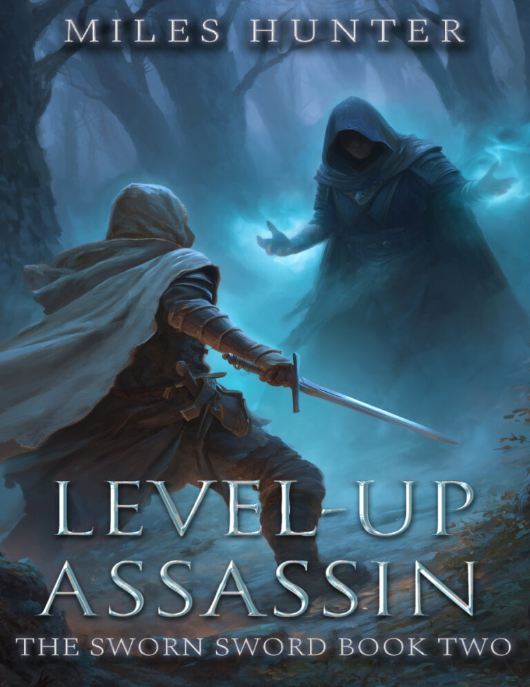 Level Up Assassin Miles Hunter Kitap Kapağı