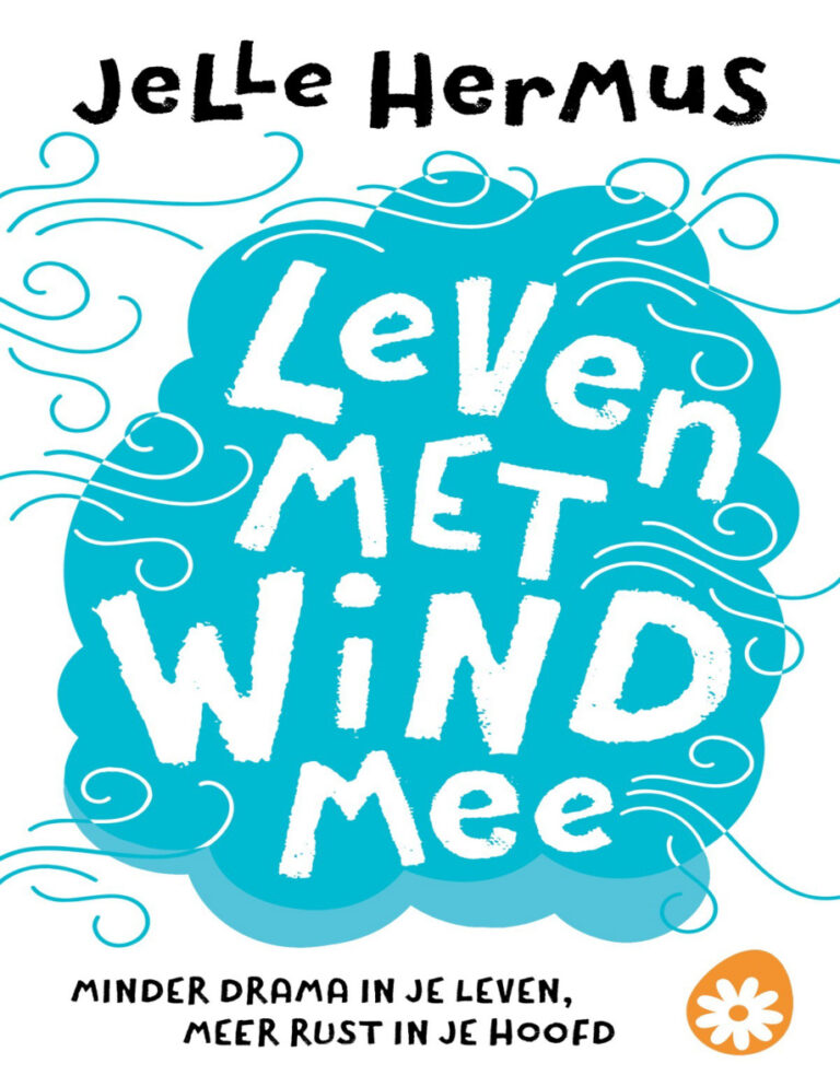 Leven met wind mee Dutch Edition Jelle Hermus Kitap Kapağı