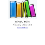 Libros Sangrientos 2 Clive Barker Kitap Kapağı